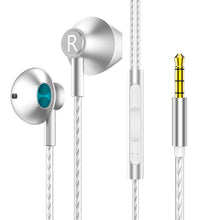 Load image into Gallery viewer, Noise Cancelling Headphones Sport Stereo Metal Bass Earphones Wired Headphones with Microphone 3.5mm wired Earphone