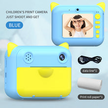 Load image into Gallery viewer, Children's Camera Photography Video Color Digital Intelligent Toy Mini Printable HD Camera
