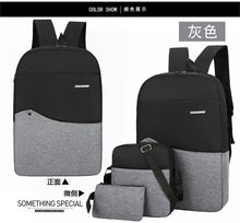Load image into Gallery viewer, Men's outdoor travel business backpack