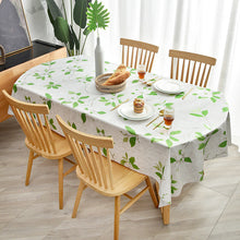 Load image into Gallery viewer, PVC Material Fabrics Tablecloth Waterproof and Oil-Proof Oval Tablecloth Rectangular
