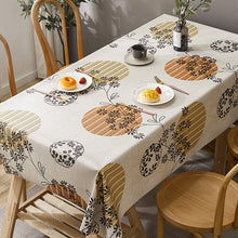 Load image into Gallery viewer, Holiday Night Restaurant PVC Waterproof Tablecloth Oil-Proof