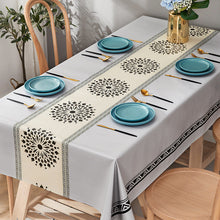 Load image into Gallery viewer, Holiday Night Restaurant PVC Waterproof Tablecloth Oil-Proof