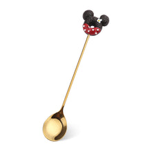 Load image into Gallery viewer, Small Spoon Dessert Fork Donut Spoon Lollipop Macaron Spoon Small Spoon Mouse Head