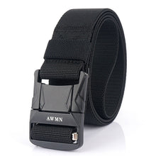 Load image into Gallery viewer, Men's Casual All-Matching Pant Belt Outdoor Tactics Nylon Waistband Elastic Elastic Fabric Band