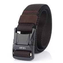 Load image into Gallery viewer, Men's Casual All-Matching Pant Belt Outdoor Tactics Nylon Waistband Elastic Elastic Fabric Band