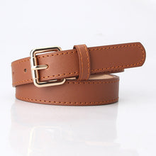 Load image into Gallery viewer, All-Match Dress Sweater Coat Decoration Belt Youth Jeans with Women's Leather Belt