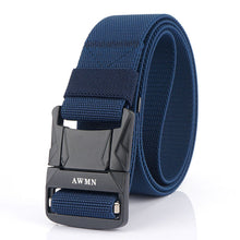 Load image into Gallery viewer, Men's Casual All-Matching Pant Belt Outdoor Tactics Nylon Waistband Elastic Elastic Fabric Band