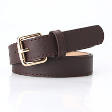 Load image into Gallery viewer, All-Match Dress Sweater Coat Decoration Belt Youth Jeans with Women's Leather Belt