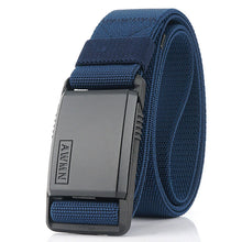 Load image into Gallery viewer, Tactical Nylon Waistband Men's Quick Release Automatic Buckle Belt Casual Stretch Pant Belt