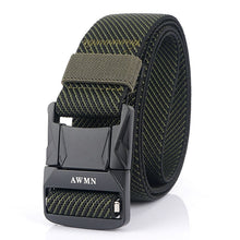 Load image into Gallery viewer, Men's Casual All-Matching Pant Belt Outdoor Tactics Nylon Waistband Elastic Elastic Fabric Band