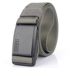 Load image into Gallery viewer, Tactical Nylon Waistband Men's Quick Release Automatic Buckle Belt Casual Stretch Pant Belt