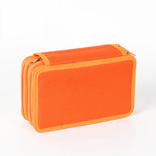 Load image into Gallery viewer, Multicolor Oxford Cloth Color Pencil Box Bracket Multi-Functional Pencil Zipper Bag 72 Slot