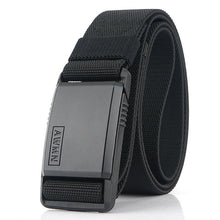 Load image into Gallery viewer, Tactical Nylon Waistband Men's Quick Release Automatic Buckle Belt Casual Stretch Pant Belt