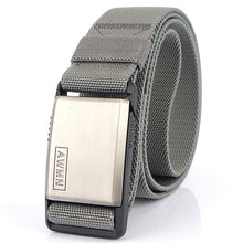 Load image into Gallery viewer, Tactical Nylon Waistband Men's Quick Release Automatic Buckle Belt Casual Stretch Pant Belt