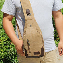 Load image into Gallery viewer, Outdoor sports small Messenger bag canvas diagonal bag