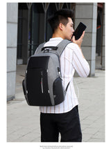Load image into Gallery viewer, 15.6-inch high-capacity computer black backpack