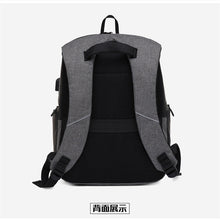 Load image into Gallery viewer, 15.6-inch high-capacity computer black backpack