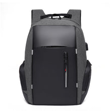 Load image into Gallery viewer, 15.6-inch high-capacity computer black backpack