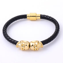 Load image into Gallery viewer, New Men's Ghost Head Bracelet Punk Skull Bracelet