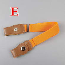 Load image into Gallery viewer, Children Kids Anti Deduction Belts Jeans Waistband Stretch Waist Belt Buckle Free Elastic