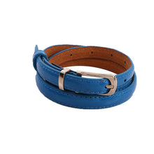 Load image into Gallery viewer, Womens Middle Wide Imitation Leather Waist Belt Lady Ring Buckle Solid Waistband