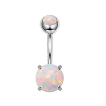Load image into Gallery viewer, 1pc Women Beauty Belly Navel Piercing Ring Surgical Steel Rhinestone Sexy Navel Button Rings Body Jewelry Pendientes 14G Earring