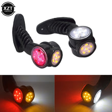 Load image into Gallery viewer, 2PCS Universal LED Side Marker Light 12/24V Truck Trailer Position Waterproof Lamp Lorry Tractor Parking Light Outline Indicator