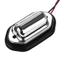 Load image into Gallery viewer, 2pcs 12V 24V Waterproof 6 LED Car License Plate Light Signal Tail Light Lamp Boat Truck Trailer SUV VAN Caravan Waterproof