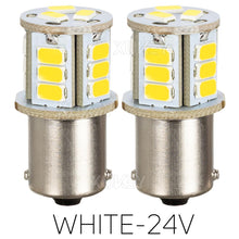 Load image into Gallery viewer, 2x 382 P21w 1156 Led Reverse White Ba15s Side Light Red Brake Tail 24V Bulbs 246 149 R5W R10W Truck HGV Campers Interior Lights