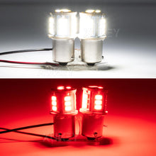 Load image into Gallery viewer, 2x 382 P21w 1156 Led Reverse White Ba15s Side Light Red Brake Tail 24V Bulbs 246 149 R5W R10W Truck HGV Campers Interior Lights