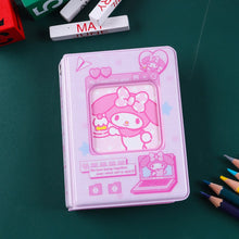 Load image into Gallery viewer, 3 Inch 40 Pockets Kawaii Photocard Holder Keychain Kpop Card Binder Photocards Live Instax Mini Photo Album for Slides Scrapbook