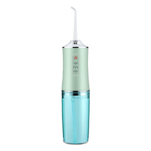 Load image into Gallery viewer, 3 Modes Oral Irrigator USB Rechargeable Portable Dental Water Jet Water Tank Waterproof Teeth Cleaner Dental Water Jet +1/4 Jet 0ral irrigator
