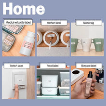Load image into Gallery viewer, 3 Rolls/Box Phomemo White/Transparency Thermal Label D30 Paper Sticker BPA-Free for D30 Portable Self-adhesive Label Printer