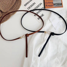 Load image into Gallery viewer, Fine Belt Ladies Decorative Belt Fashion with Dresses Jumper Waist