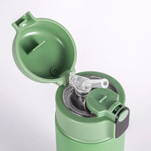 Load image into Gallery viewer, 316 Stainless Steel Vacuum Flask Display Temperature Straw Portable Thermos Cup Girl Children Cute 420ML 520ML 600ML termo café