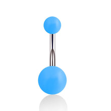 Load image into Gallery viewer, 1 piece New Fashion Sexy Piercing Navel Nail Pendant Acrylic Ball Belly Button Rings for Women Girl Navel Ring Body Jewelry
