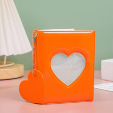 Load image into Gallery viewer, 32 Pockets Candy Color Hollow Photo Album 3 Inch Card Holder With Hanging Chain Photocard Holder Binder Photocards Collect Book