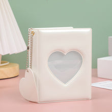 Load image into Gallery viewer, 32 Pockets Candy Color Hollow Photo Album 3 Inch Card Holder With Hanging Chain Photocard Holder Binder Photocards Collect Book