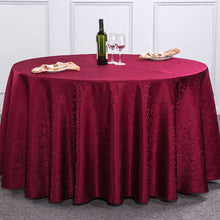Load image into Gallery viewer, Hotel Wedding Tablecloth Restaurant Ding Room round Table Crocheted Tablecloth round Morning Glory Table Cloth