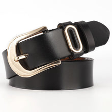 Load image into Gallery viewer, Belt Korean Style All-Match Pure Pin Buckle Belt Women's Wide Decoration Leather Belt