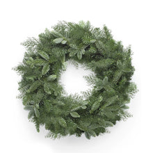Load image into Gallery viewer, 35CM Simulated Pine Branches Christmas Tree Wreath Decoration Artificial Green Plants Home Garden Party Xmas Ornament Supplies