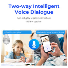 Load image into Gallery viewer, 360 ° Fisheye Draadloze Panoramisch Wifi Camera 3/5MP Home Security Ip Camera Verlichting Nachtzicht Twee Audio Licht lamp Wifi Camera