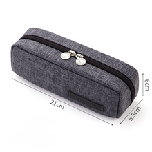 Load image into Gallery viewer, 21cm Large Capacity Rectangular Pencil Case Student Color Pencil Box