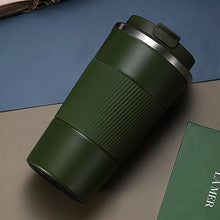 Load image into Gallery viewer, 380ml/510ml Double Stainless Steel 304 Coffee Thermos Mug Leak-Proof Non-Slip Car Vacuum Flask Travel Thermal Cup Water Bottle