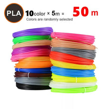 Load image into Gallery viewer, 3D Pen Filament 100m x 20 color Printing Material PLA 1.75mm Plastic Refill for 3D Impresora Drawing Printer Pen for Child