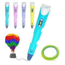 Load image into Gallery viewer, 3D Pen For Children Kids Diy Printing LED Pencils Printer Draw Gel Arts Crafts Toys for Cute Novelty Gift Professional Painting