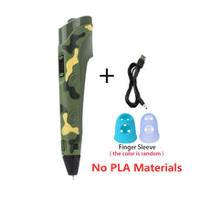 Load image into Gallery viewer, 3D Pen Kids DIY Printer Pen Children Drawing Pens With LCD Screen PLA Filament 1.75mm Printing Birthday Christmas Gift For Kids