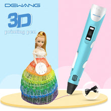 Load image into Gallery viewer, 3D Pen Kids Drawing Set 3D Printer Pen with USB RP800A PLA ABS Filament DIY Toys Birthday Gift Drawing Pen 3D Printing Pen