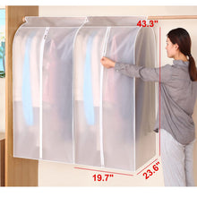 Load image into Gallery viewer, 3D Zipper Clothes Dust Cover Clothes Storage Wardrobe Suit Case Cover Home Organizer Bags Dress Suits Garment Bags for Clothes