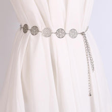 Load image into Gallery viewer, Fashion Tide Women Metal Waist Chain Classic Retro Female Decorative Waist Chain Dress Belt
